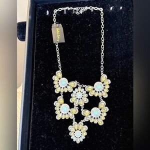 Cookie Lee Blue Floral Necklace